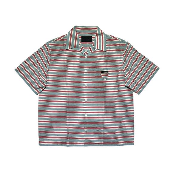 2025 $1,700 Astrale batista striped bowling shirt - Picture 1 of 10